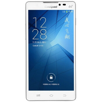 酷派（Coolpad）8730L 移动4G手机 白色 套装版