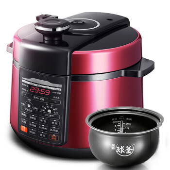 苏泊尔（SUPOR）CYSB50YC520Q-100电压力锅球釜双胆智能压力锅 CYSB5
