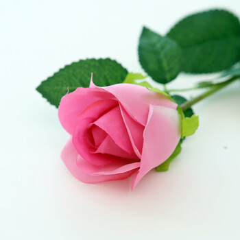 装塑料花婚庆装饰花家居摆件花艺客厅假花干花房花束 仿真玫瑰花套 10