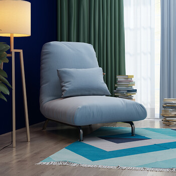 舒莱伊(shulaiyi) 懒人沙发 午睡休闲布艺沙发 榻榻米个性折叠躺椅