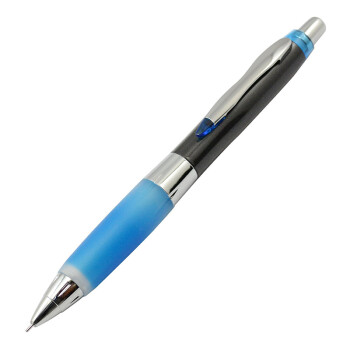 uni 软握手摇摇铅0.5MM自动铅笔 活动铅笔M5-618GG/617GG选 M5-618GG黑色杆蓝色握手