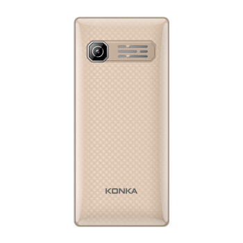 康佳（KONKA） D628 移动/联通2G直板手写老人手机 金色
