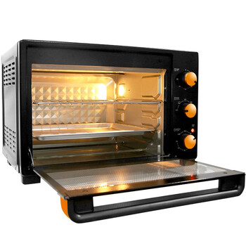 美的（Midea）电烤箱家用多功能 烘焙烤箱T3-L326B 32L橙色