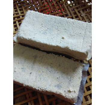 湖南邵阳农家土特产 自制美味豆腐渣块 湖南特色霉豆腐渣