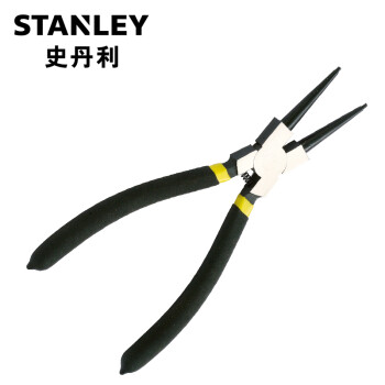 史丹利(Stanley)订制卡簧钳7英寸德式孔用直嘴卡簧钳(内卡) 84-363-23