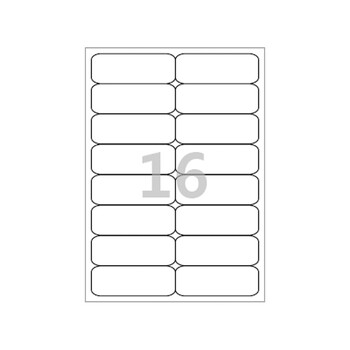 不干胶a4标签纸空白普通白色标签韩国进口爱雷博cl228993416枚