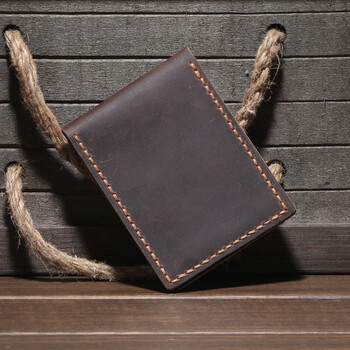 纯手工真皮驾驶证皮套 个性定制刻字 头层牛皮手缝行驶证证件包 深咖