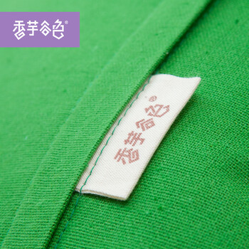 香芋谷色 棉麻布艺沙发床头靠枕 不含芯 创意卡通棉抱枕靠垫 融化 7#纯棉布 43x31cm抱枕套