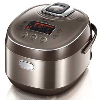 美的（Midea）电饭煲 MB-FZ4087B 4L/4升 IH高端涡轮微压力电饭锅 巧克力色