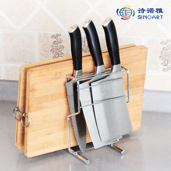 闽善多功能锅盖架刀架砧板架餐具用品厨房置物架沥水收纳架