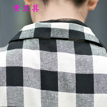 素亚其2015秋装新款女装韩版修身时尚女款棉服中长款棉衣马甲151 黑色 L