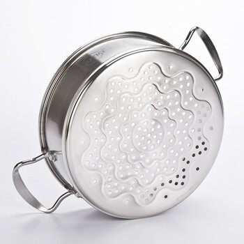 保蒂克BOUTIQ 28cm二层2层复底加厚蒸锅具 电磁炉燃气炉通用 28cm三层蒸锅