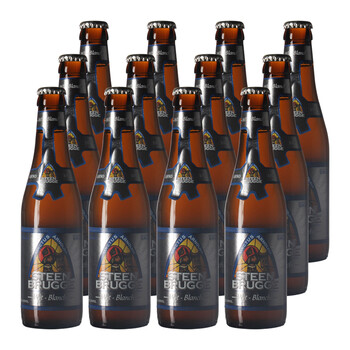 啤酒比利时原装进口brugge steen布鲁日啤酒 330ml*12瓶