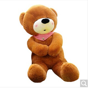 玲珑布洛 毛绒玩具熊生日礼物女泰迪熊公仔大熊猫1.6米布娃娃1.