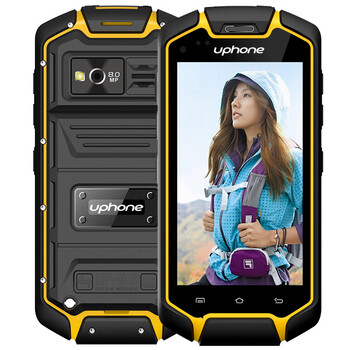 优豊(uphone) U5C 联通3G三防智能手机 双卡双待 黄色