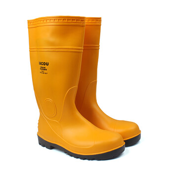Honeywell 37 霍尼韦尔 Easy轻型pvc安全靴劳保靴工厂男女工作靴防砸防刺穿防化耐油黄色37 行情报价价格评测 京东