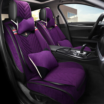 舒适于17新款汽车坐垫冬季短毛宝骏510/560专用新卡罗拉福克斯全包四