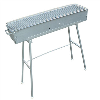 便携烧烤炉加厚木炭80长18内宽羊肉串商用烧烤架户外家用 80厘米长