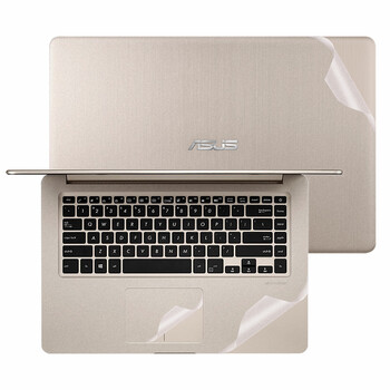 6英寸华硕灵耀s5100u笔记本外壳贴膜 透明免裁机身保护膜 透明外壳膜