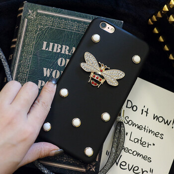 驰界 潮牌小蜜蜂vivox9手机壳挂绳x9plus软壳硅胶vivo x7防摔创意女款