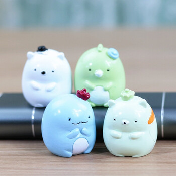 新奇特装饰工艺品萌萌哒角落生物团子小摆件 造景配件 团子小摆件 一