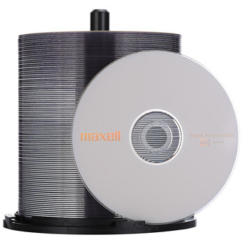 
                                                                                麦克赛尔（maxell）DVD+R光盘 刻录光盘 光碟 空白光盘 M2系列16速4.7G 珍珠白桶装100片                