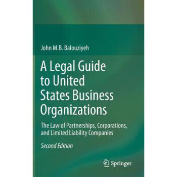 A Legal Guide to United States Business Orga... epub格式下载