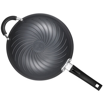 爱仕达炒锅ASD金刚旋风少油烟不粘锅 烹任锅具WG8332LZL 32cm