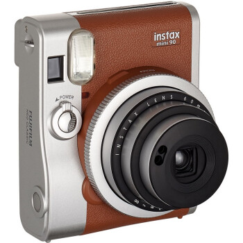 
                                                                                富士instax立拍立得 一次成像相机 mini90 棕色                