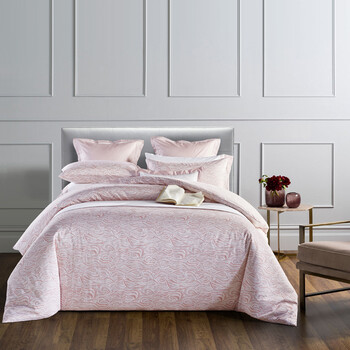 雅棉(amain) 尼斯四件套 藕粉色 1.8米(6英尺)床