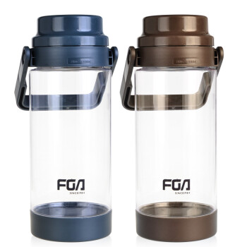 
                                        富光太空杯 运动水壶 塑料水杯 FS1075-1500大容量密封防漏便携水壶 灰色1500ml                