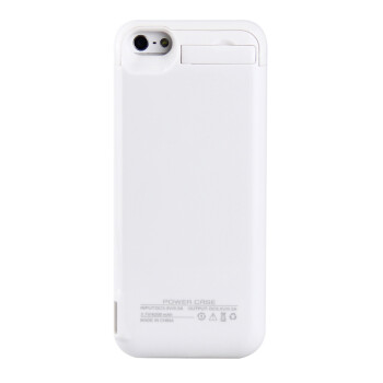 
                                        NEWDERY 苹果背夹电池iphone567s/plus充电宝大容量移动电源手机壳 4寸象牙白（苹果5/5S/SE适用）A款                