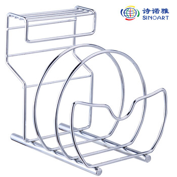 闽善多功能锅盖架刀架砧板架餐具用品厨房置物架沥水收纳架