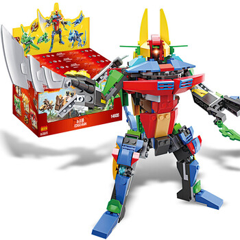 积高早教益智拼装积木儿童玩具动漫 积高侠【14935】