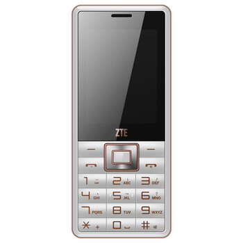 中兴（ZTE）ZTE-C V16 电信2G老人手机 白色