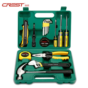 瑞德家用工具箱套装 礼品促销五金工具组套 多功能家庭维修工具箱