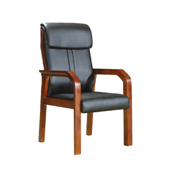 洛克菲勒职员椅会议椅子实木电脑椅木质办公椅老板椅【行情 报价 价格