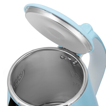 九阳(joyoung)k15-f626蓝宠304不锈钢电热水壶1.5l保温防烫开水煲