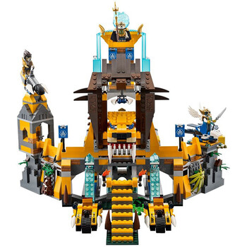 lego 乐高 chima 气功传奇系列 金狮神殿 70010 适用8-14岁