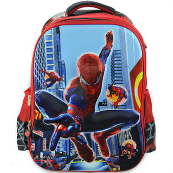 3D蜘蛛侠儿童书包 小学生 男生1-2-6年级减负