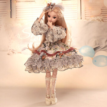 娃娃玩具 芭比娃娃 格丽达(gelida) 黛米芭比娃娃sd/bjd娃娃关节娃娃