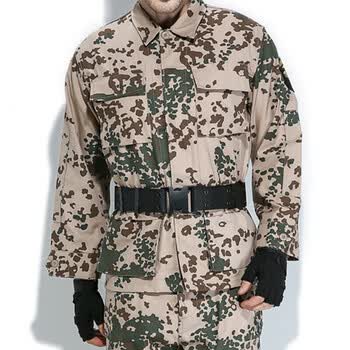 户外服装cp迷彩色作训服野战套服真人cs套服 德军沙漠斑点 l