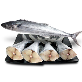 梦想鱼哥 青岛冷冻鲅鱼尾 500g 马鲛鱼海鲜_ 4折现价28元