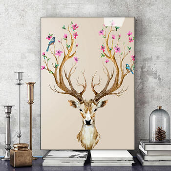 简欧玄关装饰画竖版过道简约现代走廊单幅挂画北欧客餐厅卧室壁画sn