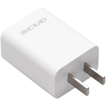 
                                        飞毛腿（SCUD） SC-U107 USB电源适配器/快速充电器/输出5V/2A 白色                