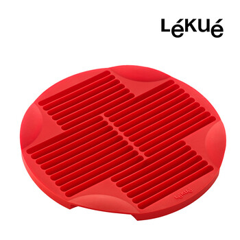 烘焙工具 LEKUE/乐葵 手指饼干圆形模 铂金硅胶模具烤箱家用