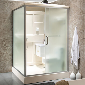 家用整体卫生间房一体式淋浴房集成卫浴室防水洗手间组合厕所 1214
