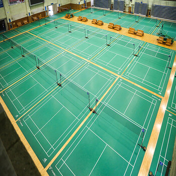 天速羽毛球bmn比赛标准系列地胶 pvc塑胶运动地板 地垫业余比赛 bmn