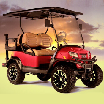 club car clubcar個人代步車onward 4座加高越野底盤前防撞四輪電動車