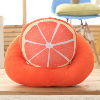 枕头可爱午睡枕抱枕趴睡枕学生趴趴枕睡觉枕头办公室午休神器 桔子 38